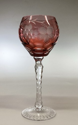 Cranberry cut clear hock - cranberry,