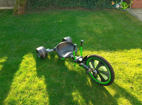 Green machine drift trike - green,