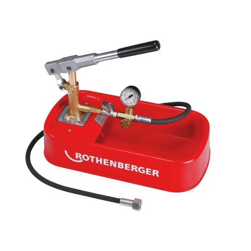 Test pump for - water, pipe