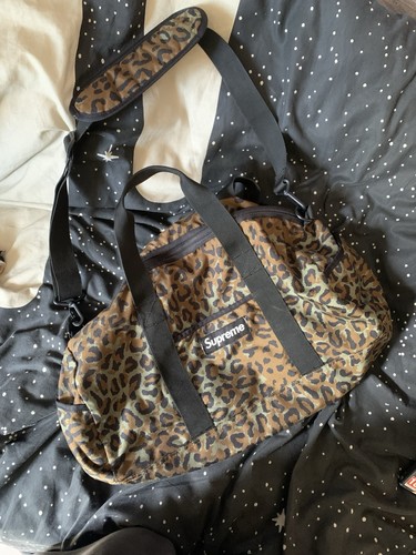 Supreme leopard duffle - supreme,