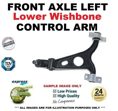 Front left lower wishbone arm - left,