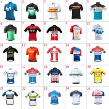 Mens Team Cycling Jersey Cycling Shirt Bicycle Jersey Bike Jersey Cycling Tops