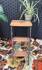 vintage folding step stool