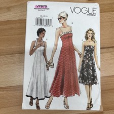 Vogue Sewing Pattern V7875