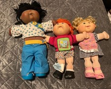 Vintage Cabbage Patch Kids  Doll bundle x3 from 1995 , 2000 & 2005 