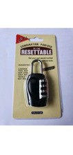 Suitcase Combination Padlock Luggage Travel Gym School Locker Secur Lock 4 lever