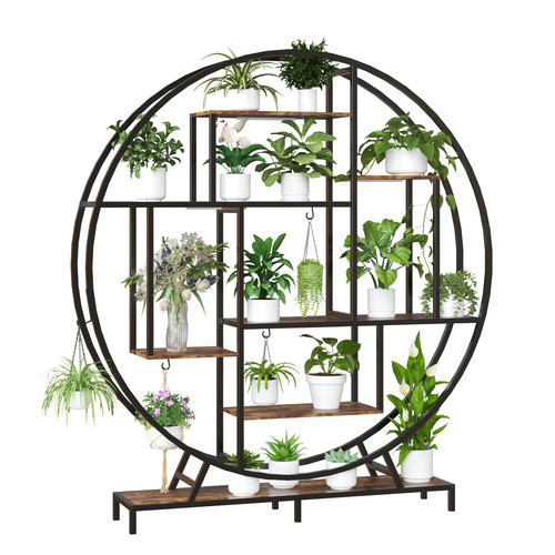 Plant stand with grow - plant, light