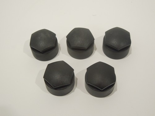 Audi black wheel nut - black,