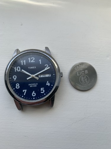 Vintage timex indiglo day date - timex,