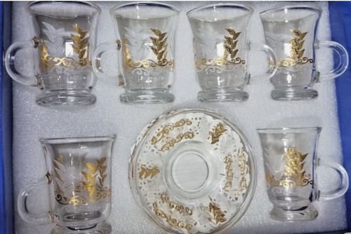 Turkish tea set glass - of,