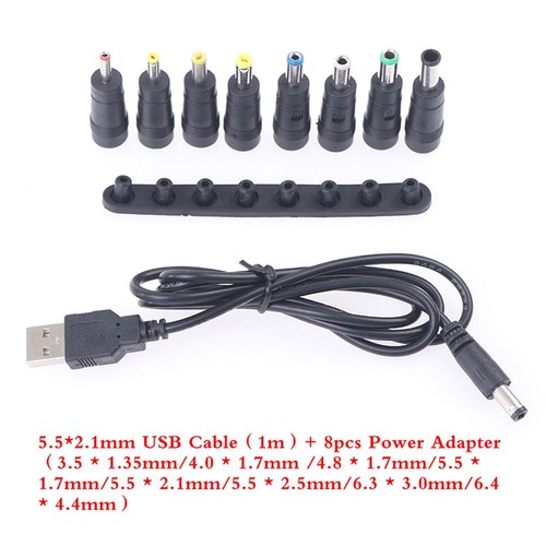 8pcs universal laptop power - laptop, dc