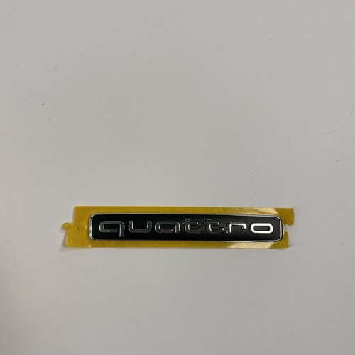 Genuine audi quattro badge - genuine,