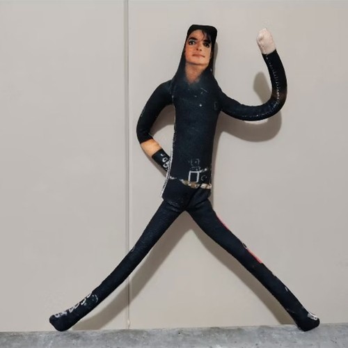 28cm michael jackson cosplay - michael,