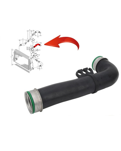 Intercooler pipe turbo - intercooler,