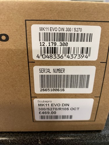Scubapro mk11 evo din 300 - scubapro, /