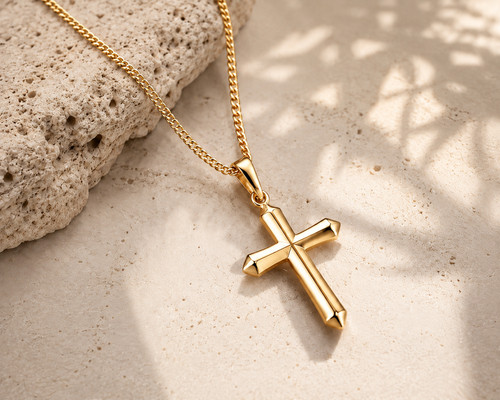 9ct yellow gold - yellow, on