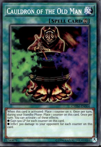 Cauldron the old - of,