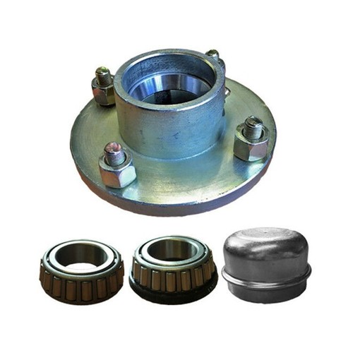 Unbraked trailer wheel hub - unbraked,