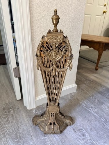 Antique french brass - french, fan-form