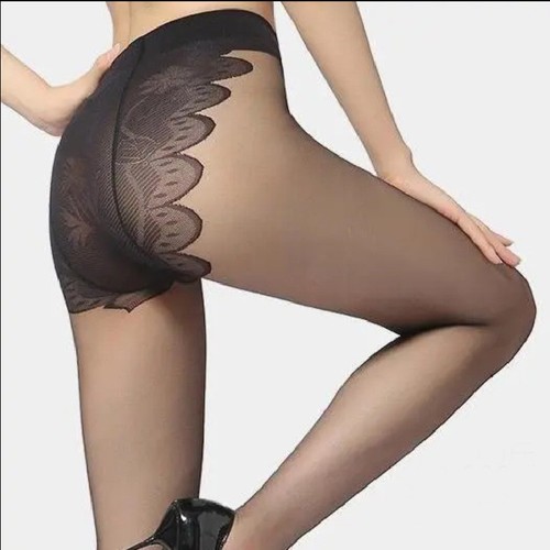High waist butterfly pattern - high,