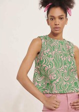 Tara Jarmon Print Blouse UK 8