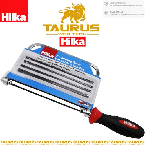 Hilka coping saw set - 7",