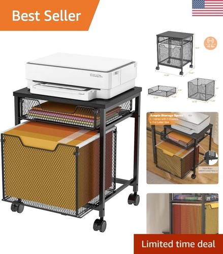 Elegant rolling file cabinet - rolling,