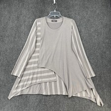 Kekoo Grey Striped Long Sleeve