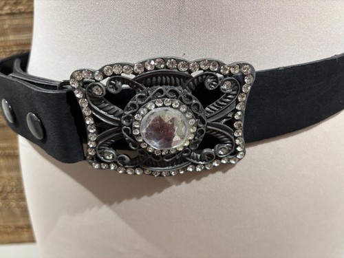 Vintage black leather - black,