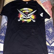 Crossroads LA X Famous Stars And Straps T-Shirt Large Black