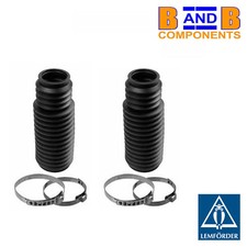 STEERING RACK BOOTS + CLIPS PAIR BMW E36 Z3  LEMFORDER A1261