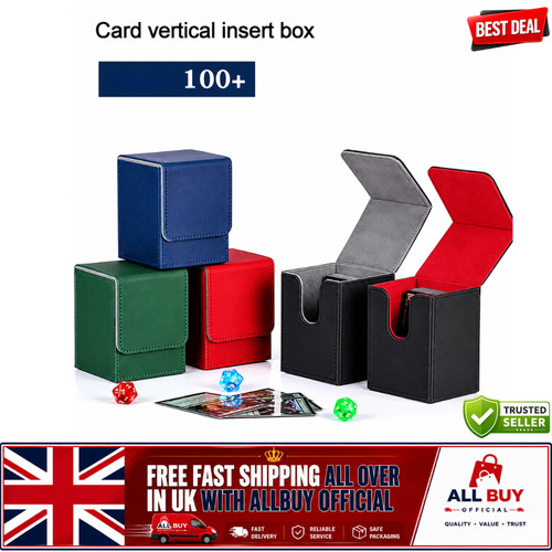 Leather card deck - leather,