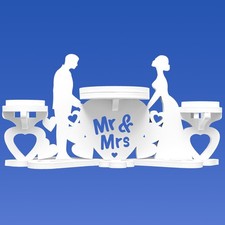 Unity Candle Holder - Candles