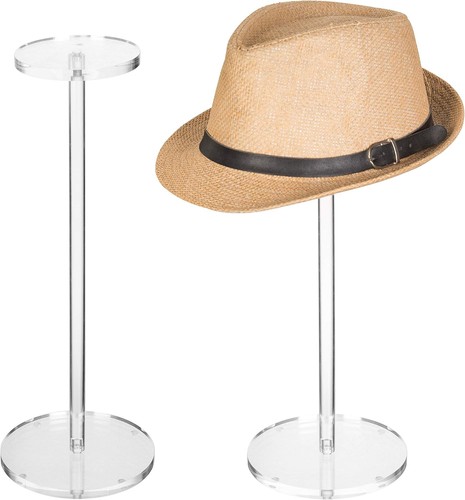 Set clear acrylic - 2, hat