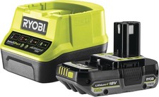 RYOBI RC18120-1C20 18V ONE+ 1 x 2.0Ah Battery & 2.0A Charger Kit