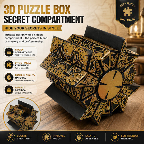 Hellraiser cube puzzle box - hellraiser,