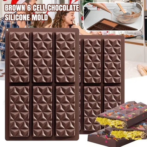 Silicone chocolate snap - chocolate, bar