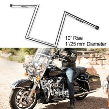 10" Rise 25 mm Chrome Ape