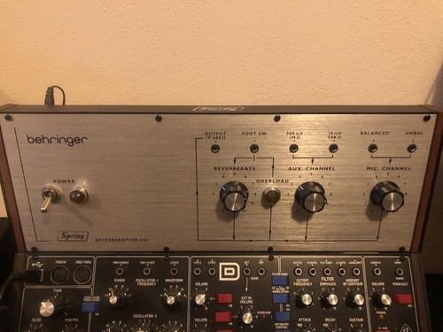 Behringer spring reverb 646 - spring,