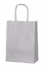 Coloured Party Bags with Twisted Handles - Kraft Paper Gift Bag - Small Loot Bag