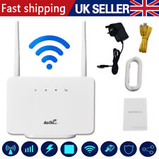 Wireless Hotspot 4G Router Wireless Modem Internet Connection+ Sim Card Slot UK