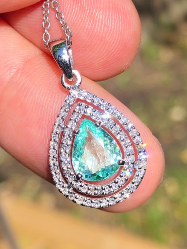 Striking natural paraiba - natural,