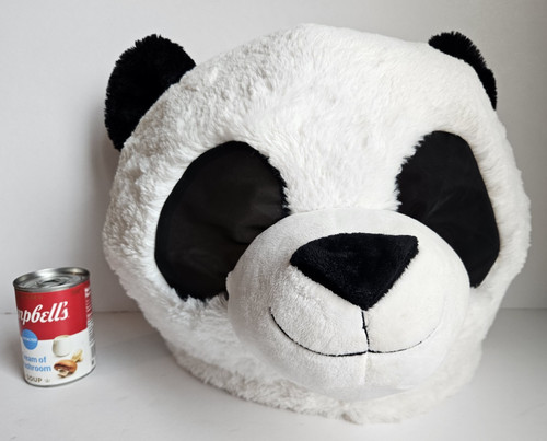 Panda bear costume head dan - bear,