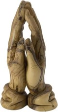 Handcrafted Olive Wood Praying