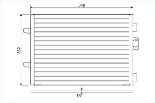 817602 valeo condenser air - condenser,,