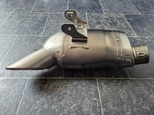 Akrapovic titanium end can - titanium,