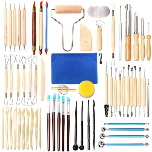 Clay sculpting tool set art - clay,