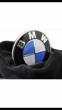 BMW Badge Emblem Bonnit 82mm White Blue New