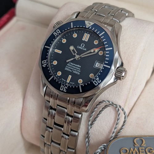 Omega seamaster blue - seamaster, men's