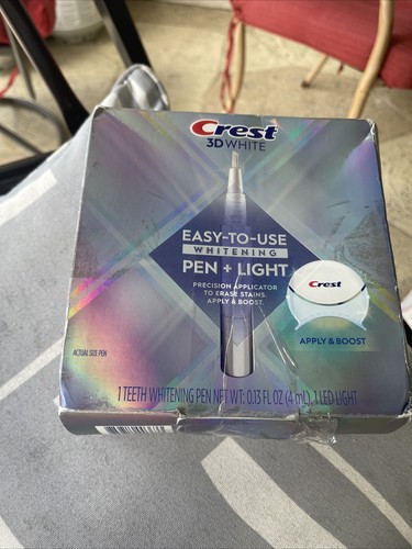 Crest whitening pen - +, led